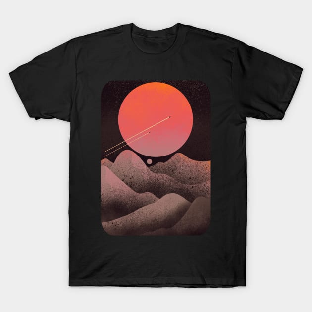 Worlds away T-Shirt by Swadeillustrations